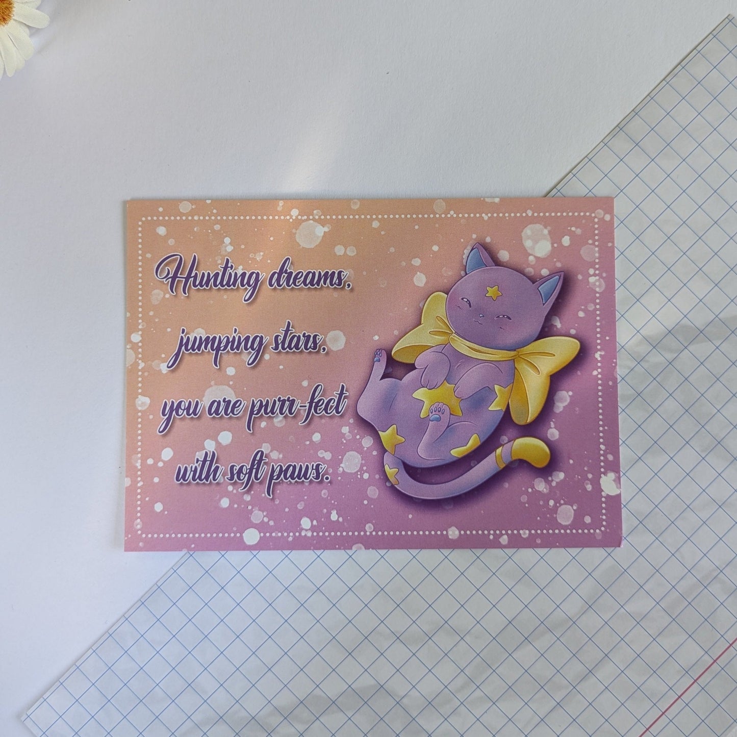 Postkarte "Starcat"
