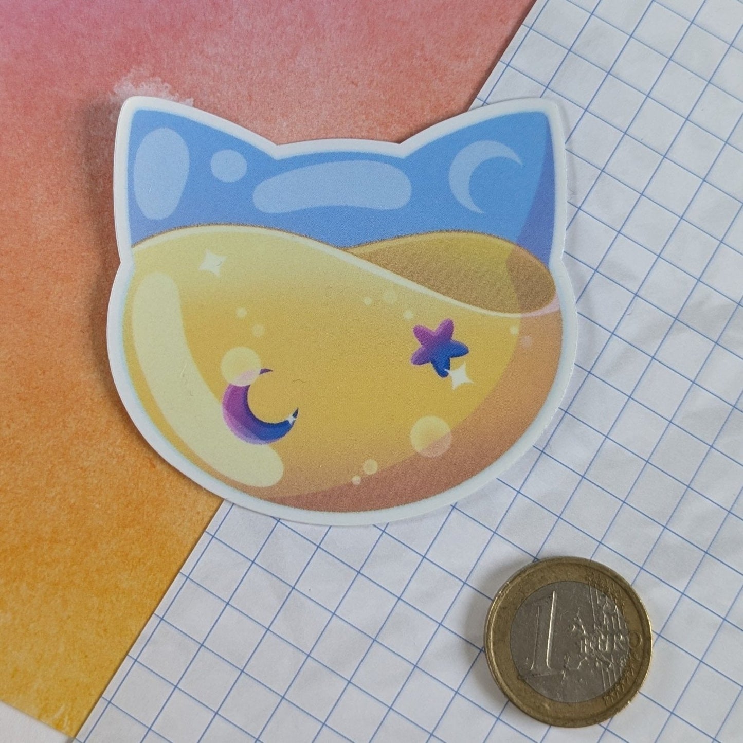 Sticker "Katzenkopf"