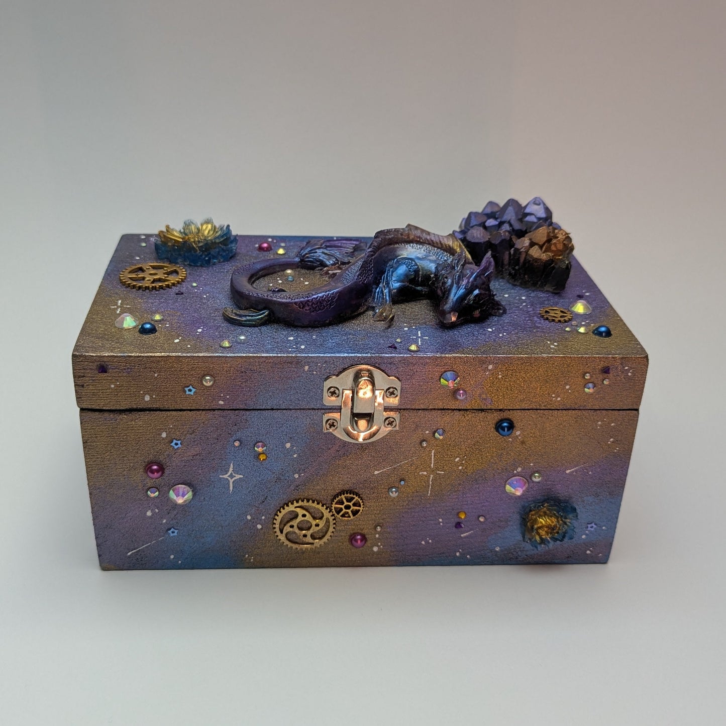 Drachenschatulle "Mystery-Gold"