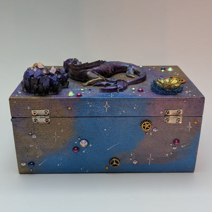 Drachenschatulle "Mystery-Gold"