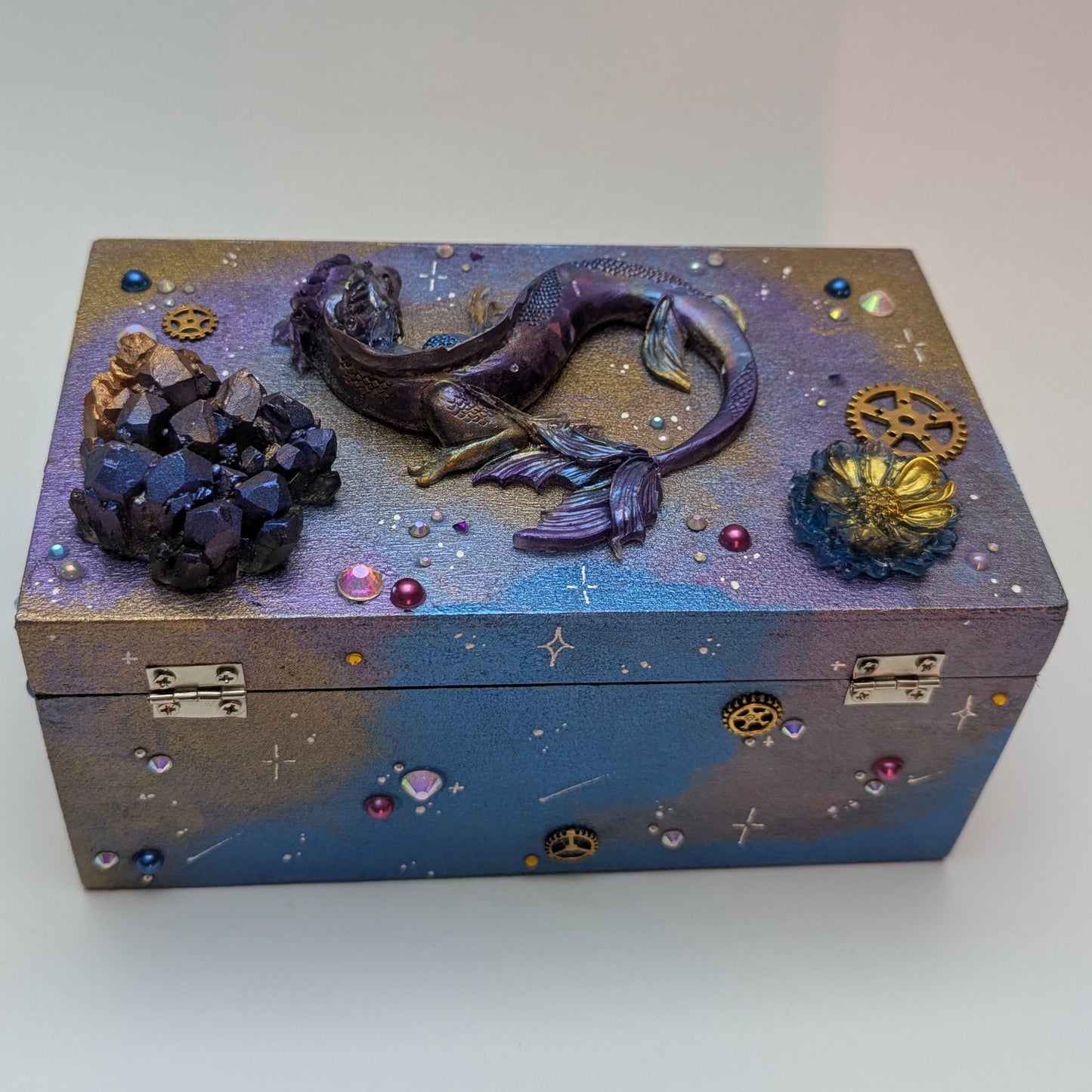 Drachenschatulle "Mystery-Gold"
