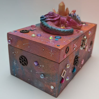 Drachenschatulle "Feuer-Pink"