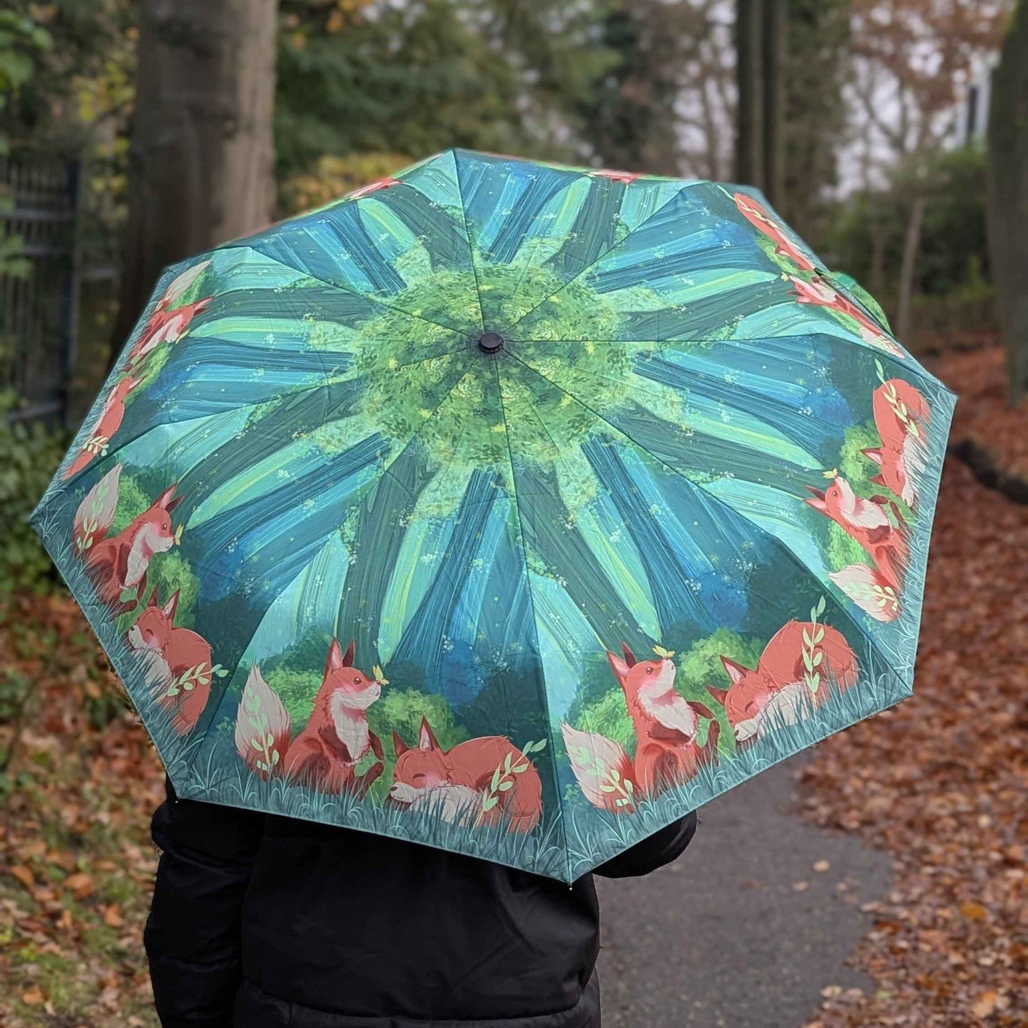 Regenschirm "Foxtastic"